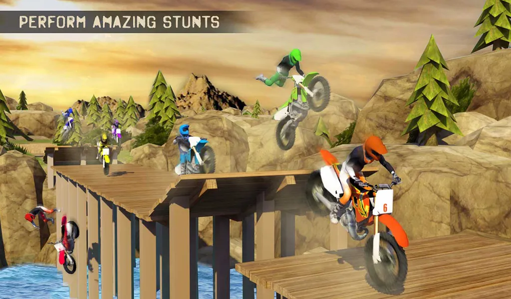Xtreme Dirt Bike Racing 스크린샷