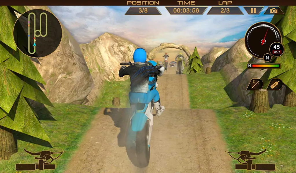 Xtreme Dirt Bike Racing 스크린샷