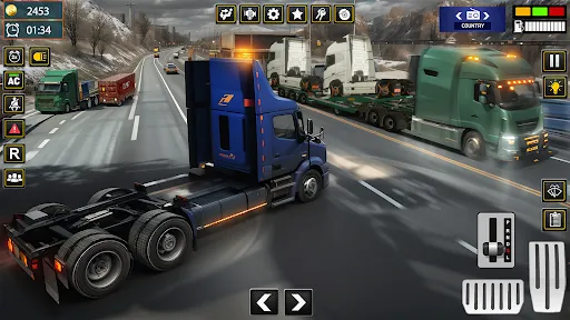 Capturas de pantalla de Euro Transporter Truck Games