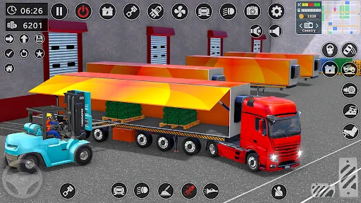 Capturas de pantalla de Euro Transporter Truck Games