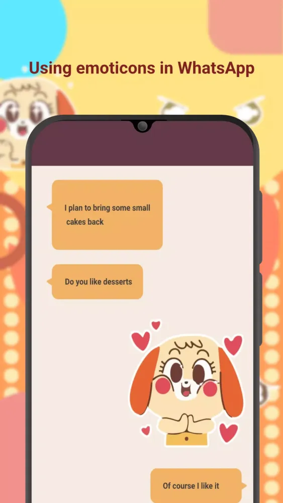 Captures d'écran de I Sticker - stickers for chat