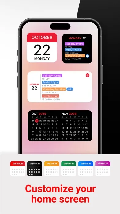 Week Calendar - Smart Planner स्क्रीनशॉट