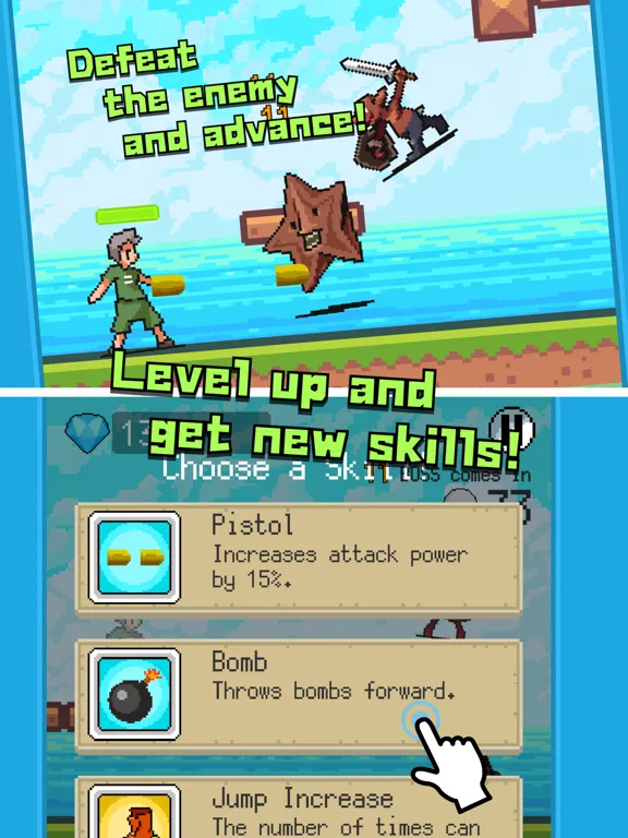 Pixel Survivors iPad 應用截圖