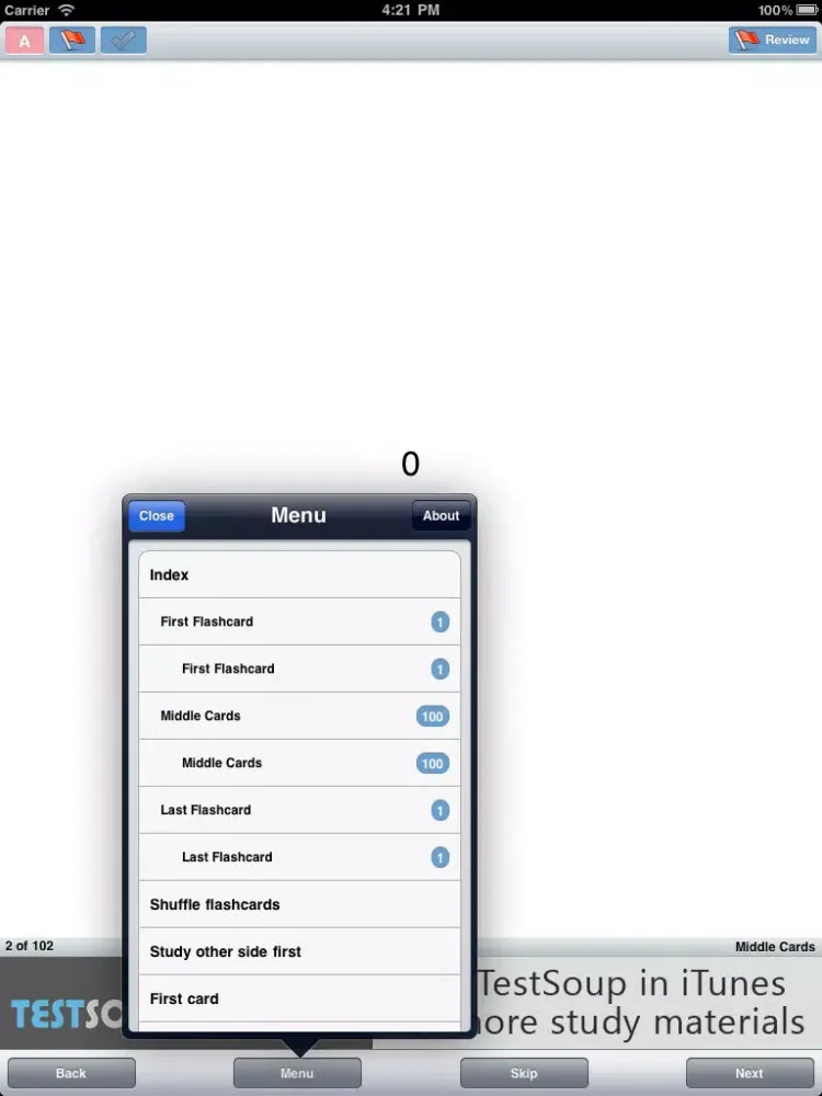 صور Basic Multiplication Facts Flashcards iPad 