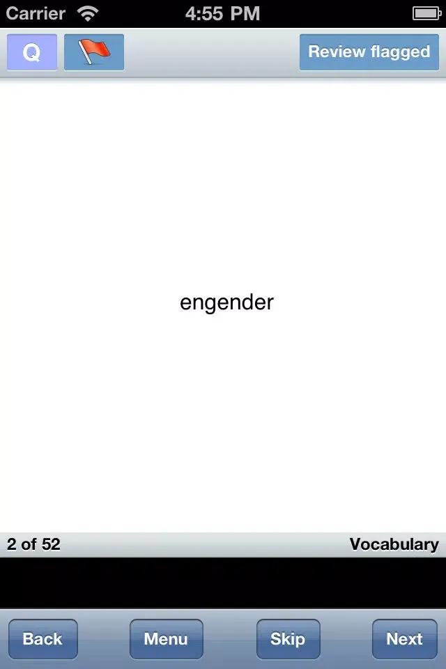 Capturas de tela do 9th Grade English Vocabulary