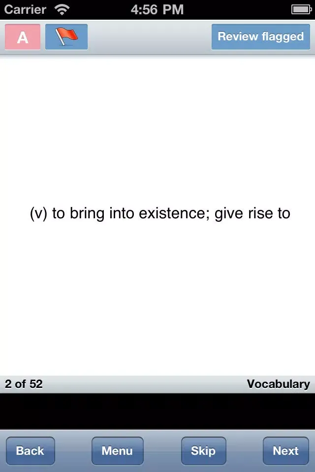 Capturas de tela do 9th Grade English Vocabulary