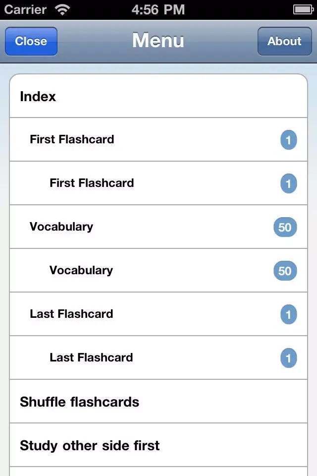 Capturas de tela do 9th Grade English Vocabulary