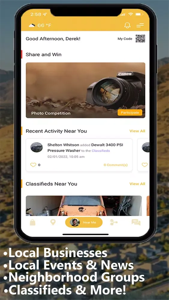 Capturas de tela do Wasatch Buy Local
