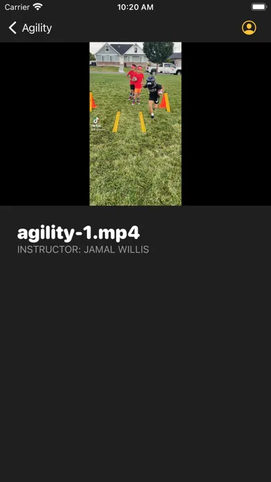 ภาพหน้าจอของ Agility Stik Training