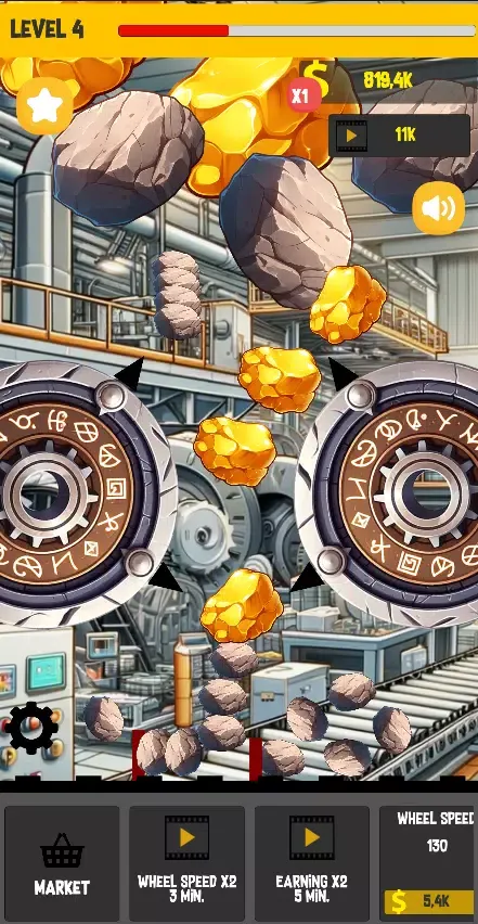 Idle Crusher سکرین شاٹس