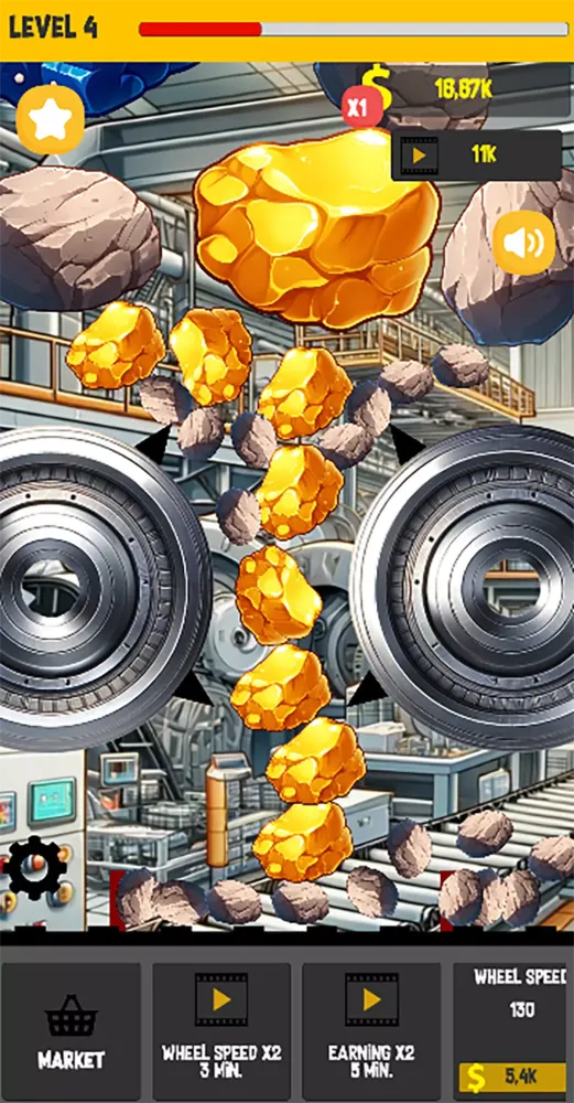 Idle Crusher سکرین شاٹس