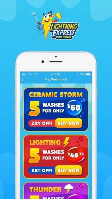 Lightning Express Car Wash स्क्रीनशॉट