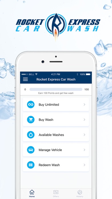 Capturas de pantalla de Rocket Express Car Wash