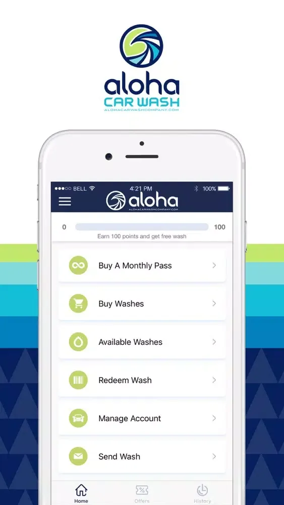 Capturas de tela do Aloha Car Wash Company