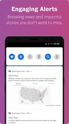 Capturas de pantalla de Washington Post Select