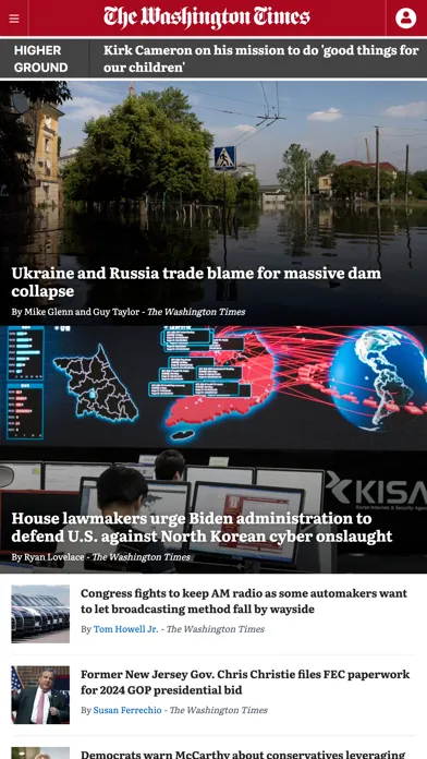 Tangkapan skrin The Washington Times