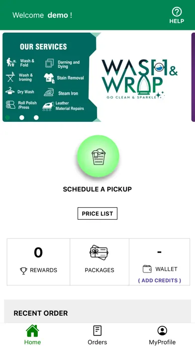 Screenshot di washNwrap