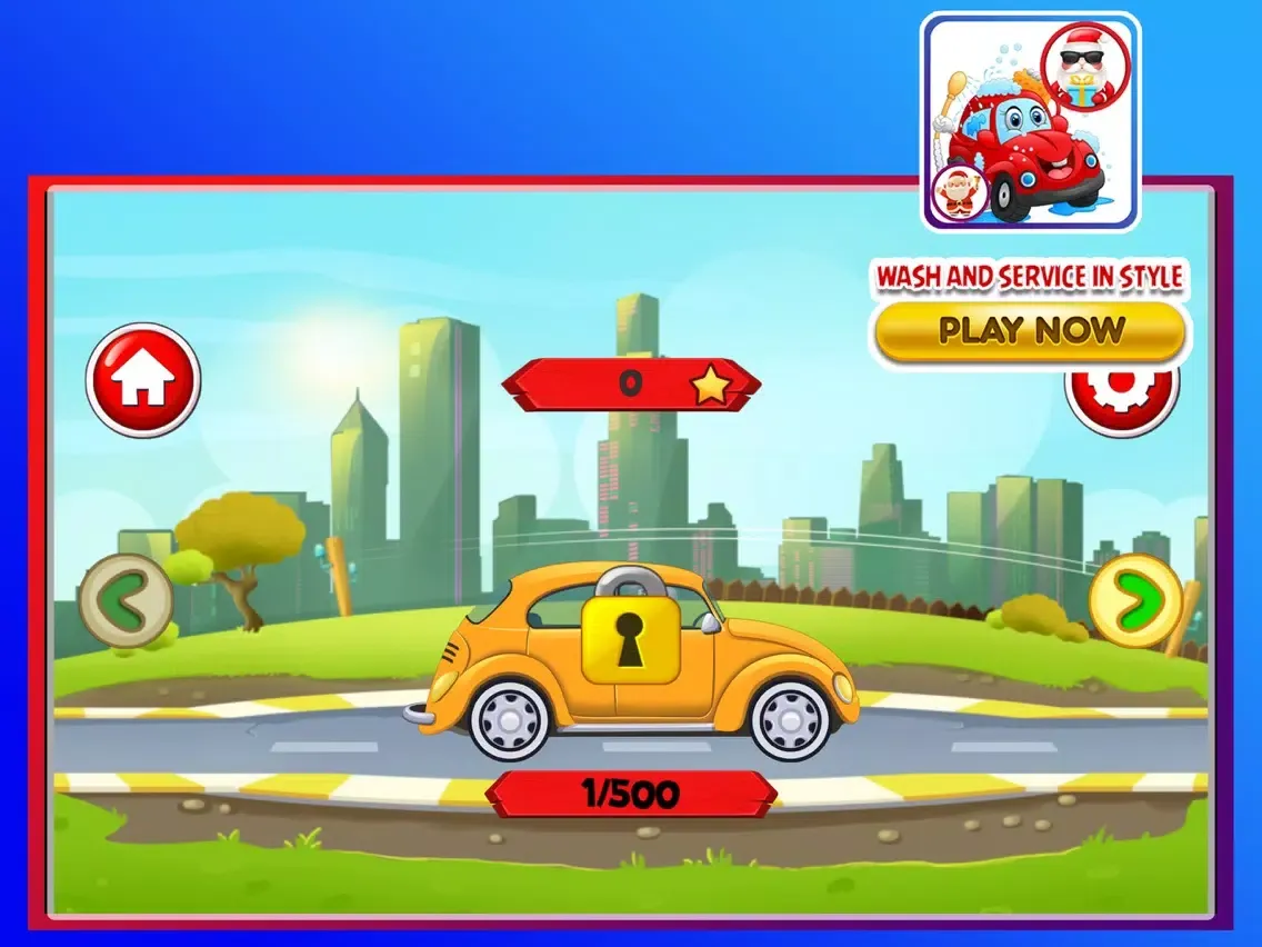 Car Wash Santa: Wash & Spa iPad  Screenshots