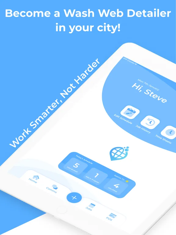 Wash Web Detailer iPad  স্ক্রিনশট