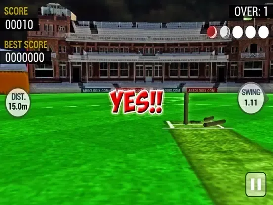 Bowling Ball -A Cricket Bowling Simulation iPad  Screenshots