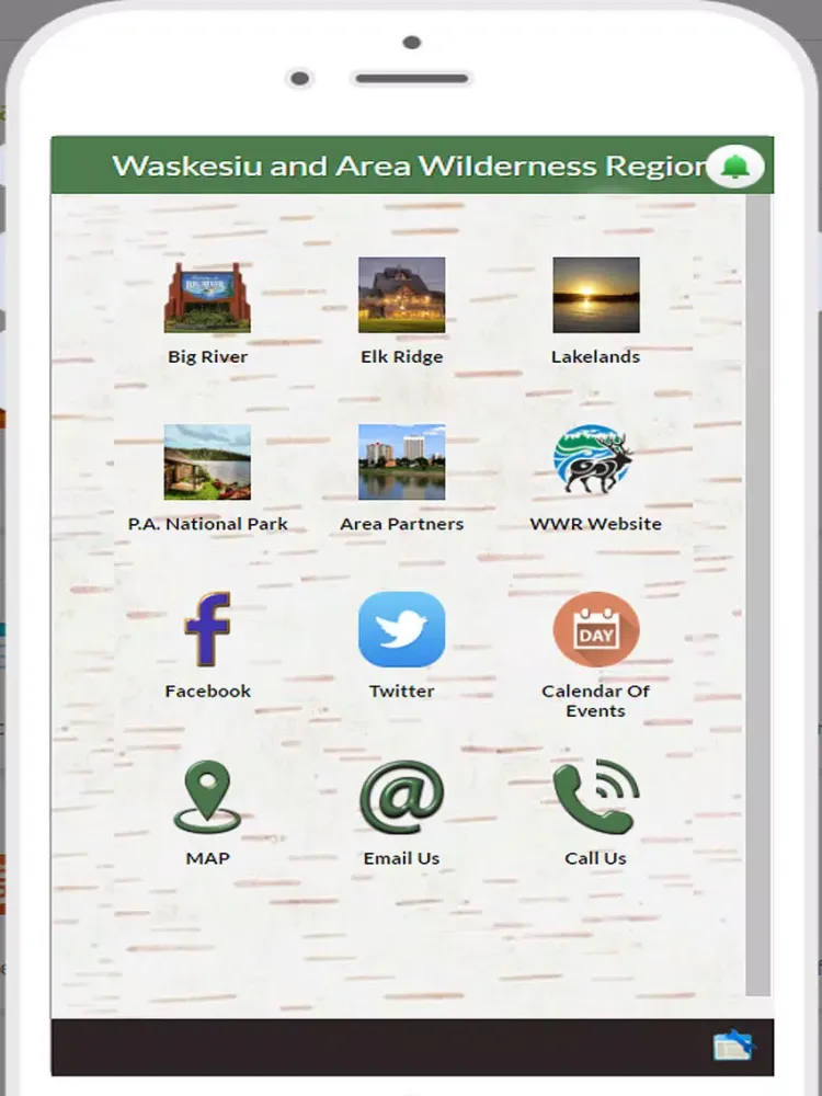 Ảnh chụp màn hình của Waskesiu and Area Wilderness iPad 