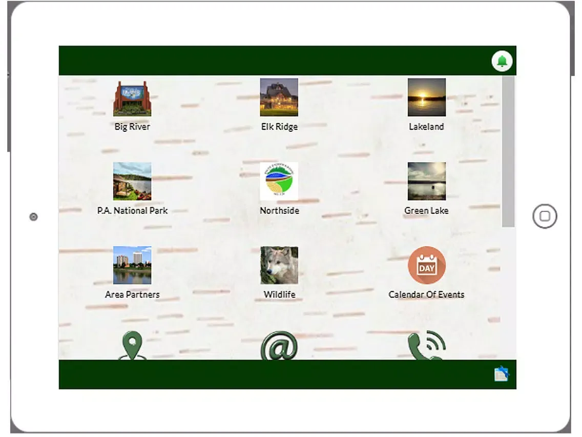 Ảnh chụp màn hình của Waskesiu and Area Wilderness iPad 