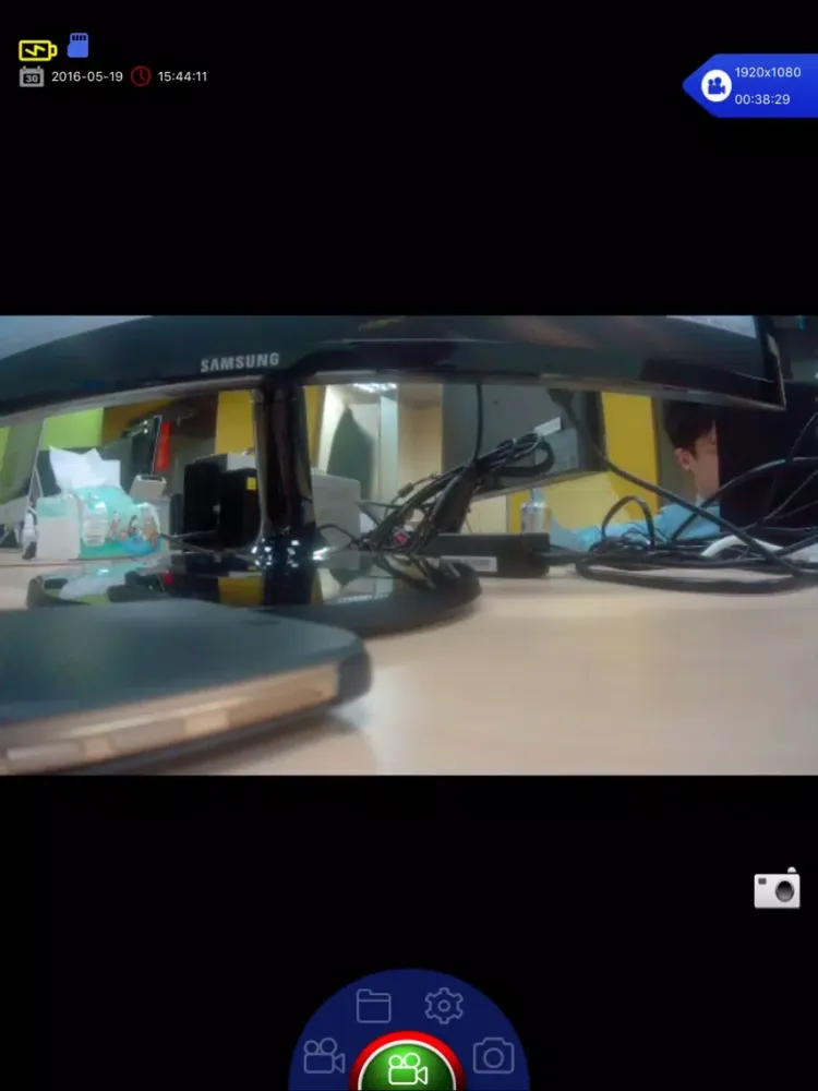 WASPcam App iPad  スクリーンショット