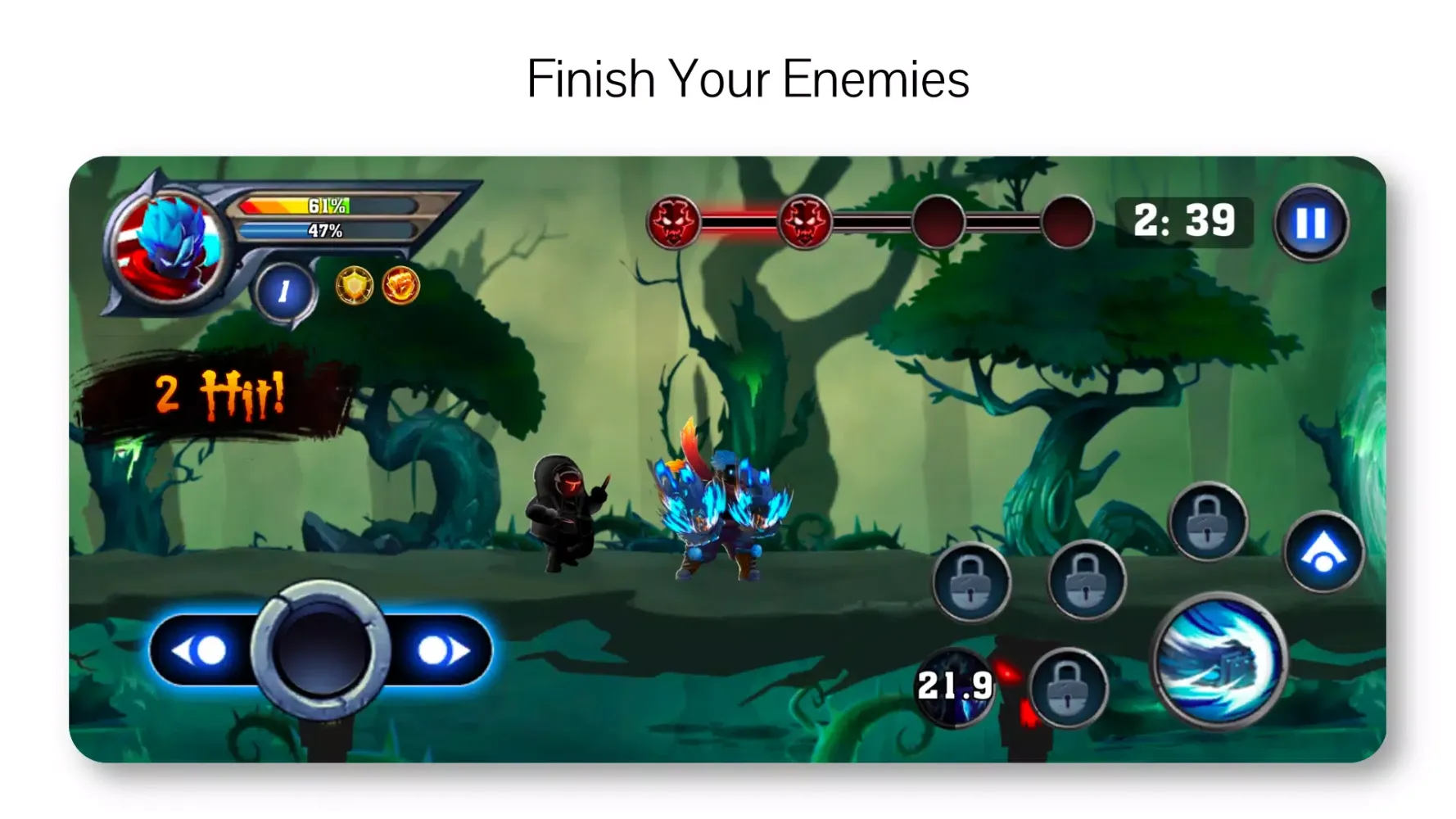 Shadow Dragon Fight Ninja 2 スクリーンショット