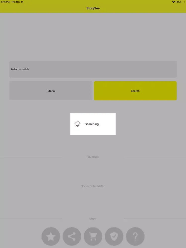 Capturas de pantalla de StorySee iPad 