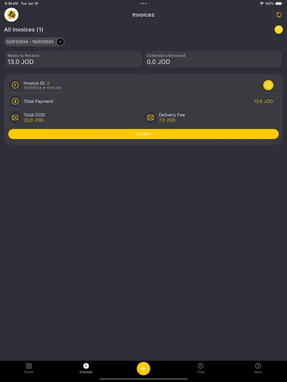 Hala-Delivery iPad  Screenshots