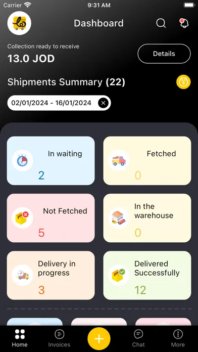 Hala-Delivery Screenshots