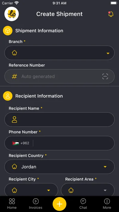 Hala-Delivery Screenshots