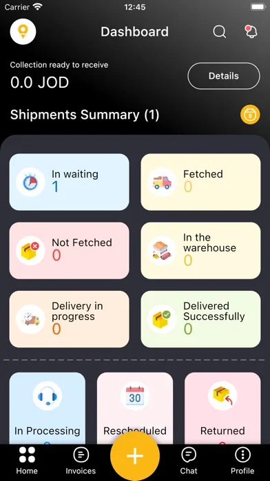 Captures d'écran de iDelivery Corporate