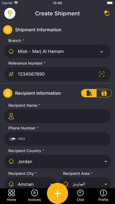 Captures d'écran de iDelivery Corporate