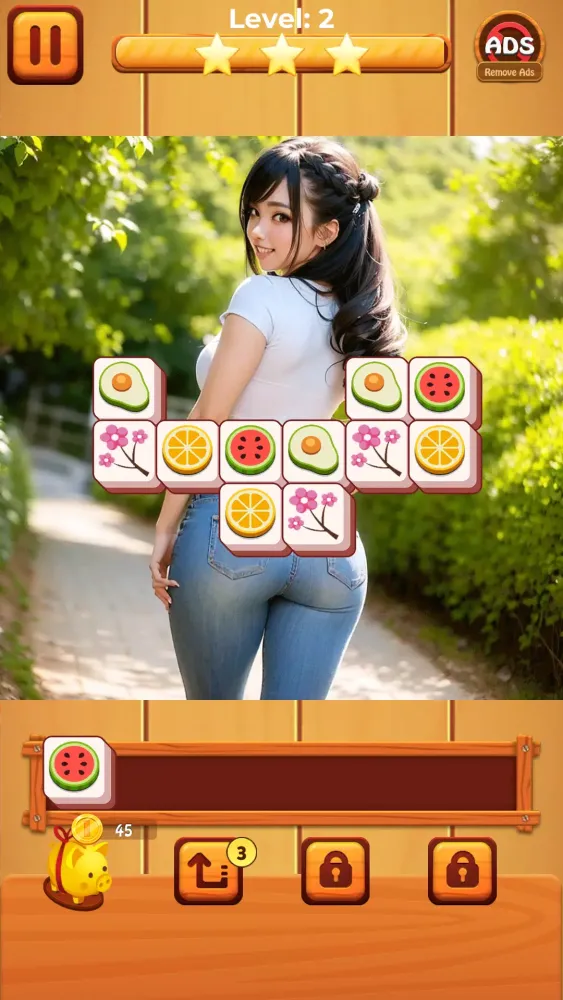 Sexy match girls: block puzzle 스크린샷