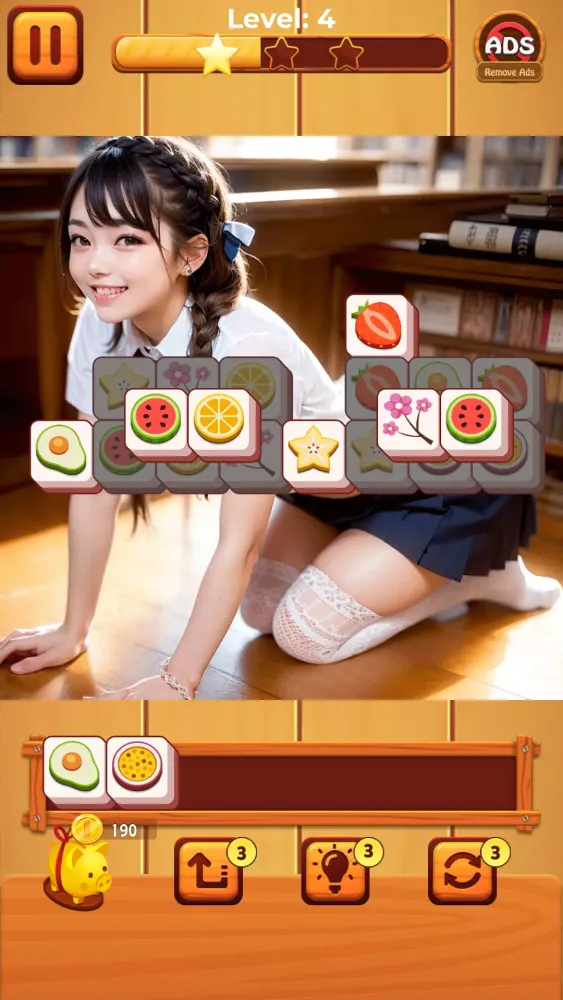 Sexy match girls: block puzzle 스크린샷
