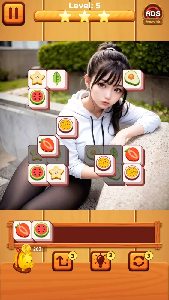Sexy match girls: block puzzle 스크린샷