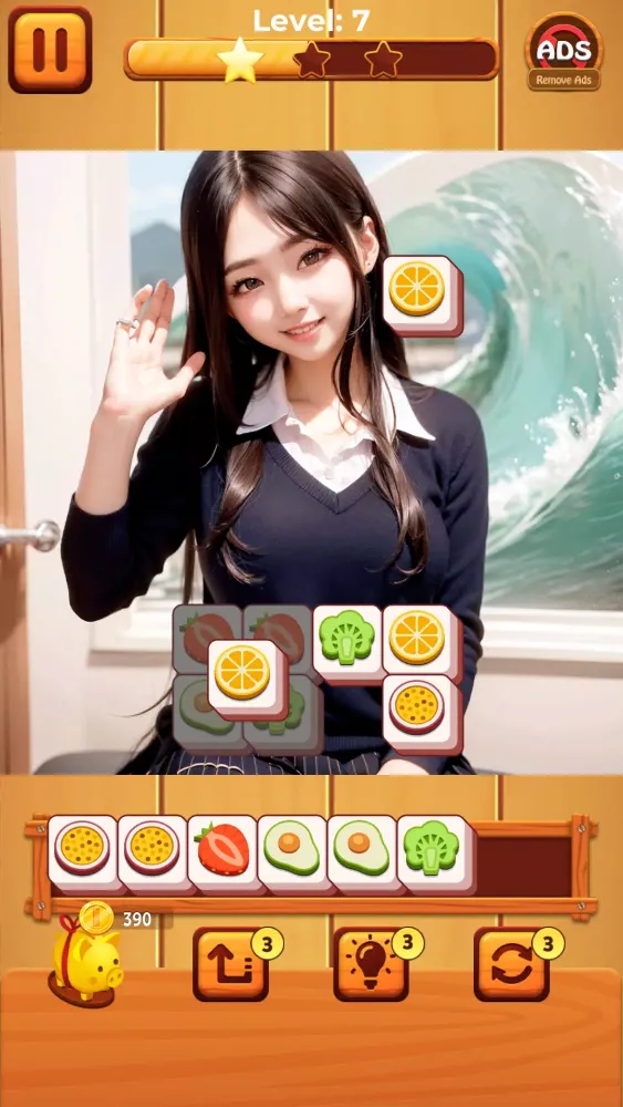 Sexy match girls: block puzzle 스크린샷