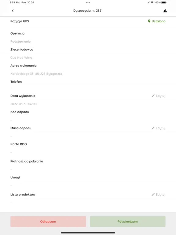 Waste24 Driver iPad  স্ক্রিনশট