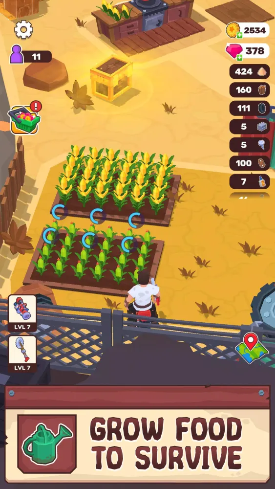 Wasteland Life: Survival Idle Screenshots