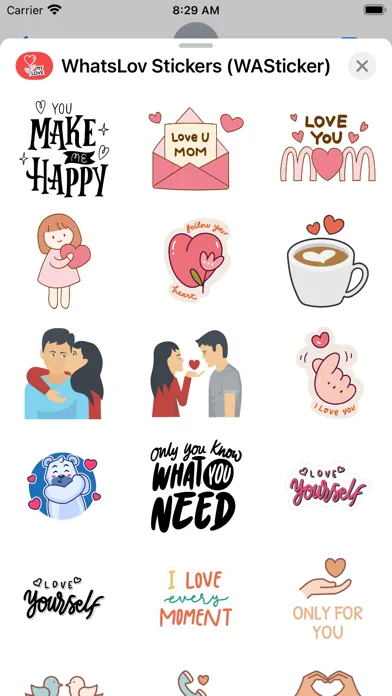 WAStickers for WhatsApp Chats Screenshots