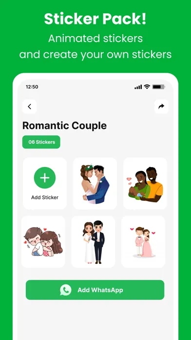 Capturas de tela do Sticker Maker 2024 - GIF Pack