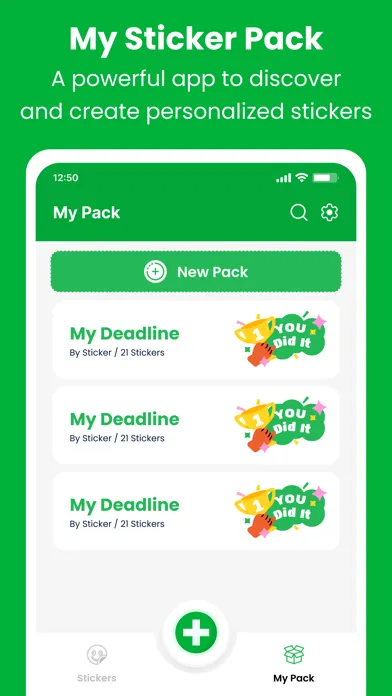 Capturas de tela do Sticker Maker 2024 - GIF Pack