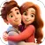 Romantic Stickers WASticker.ly