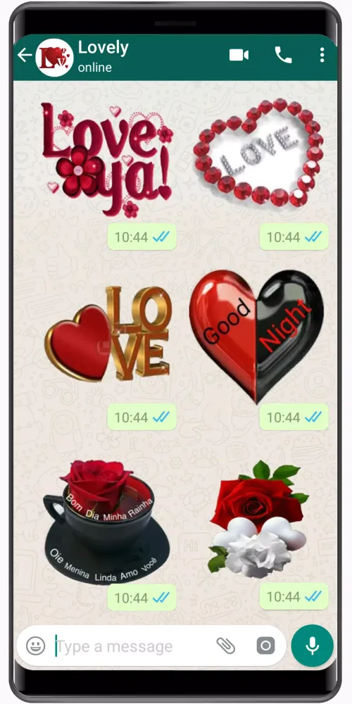 WASticker love stickers for WA应用截图