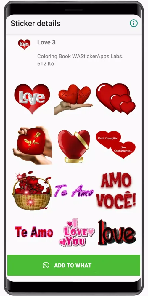 WASticker love stickers for WA应用截图