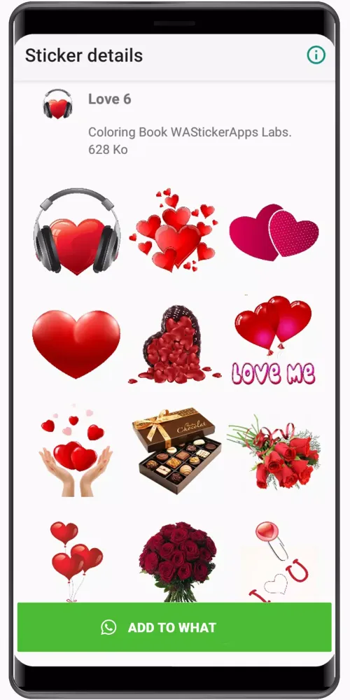WASticker love stickers for WA应用截图