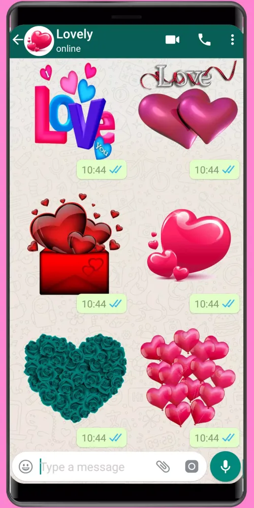 WASticker: Love Stickers Heart Screenshots