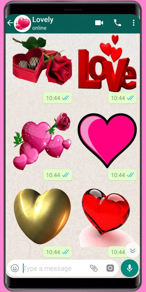 WASticker: Love Stickers Heart Screenshots