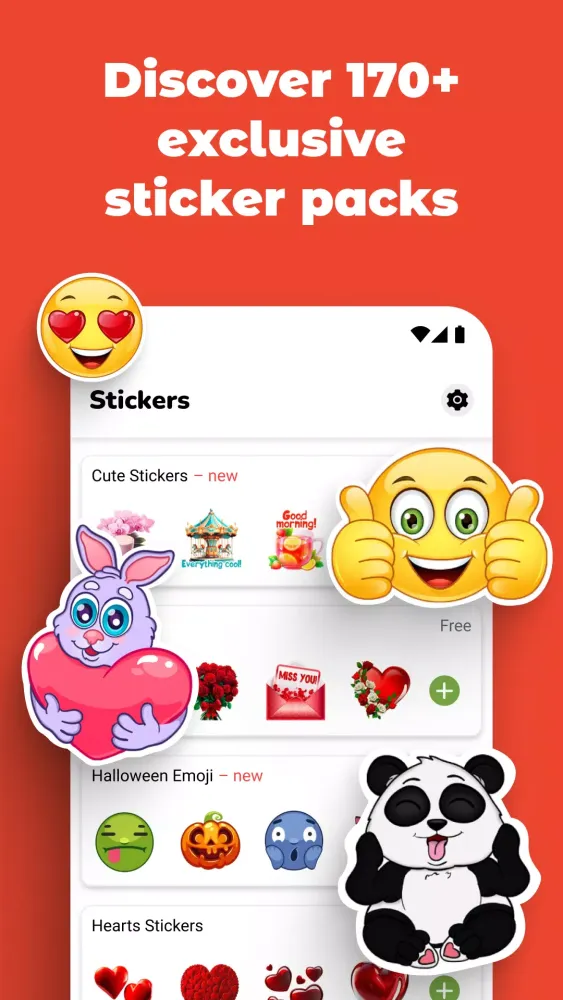 Stickers and emoji - WASticker應用截圖